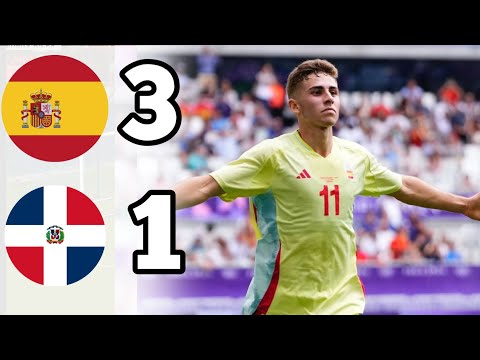 Spain vs Dominican ( 3 1 ) | Extеndеd Highlights | All Goals