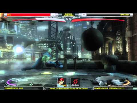 995Phil Streaming VSM Blu Planet Kombat #7 - Injustice Round Robin Tourney - Reo vs. RapZilla