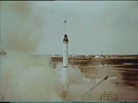 Mercury Redstone 1 Launch failure (MR-1) but with cartoon noises