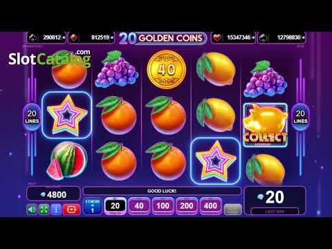 20 Golden Coins slot by EGT - Gameplay 💰