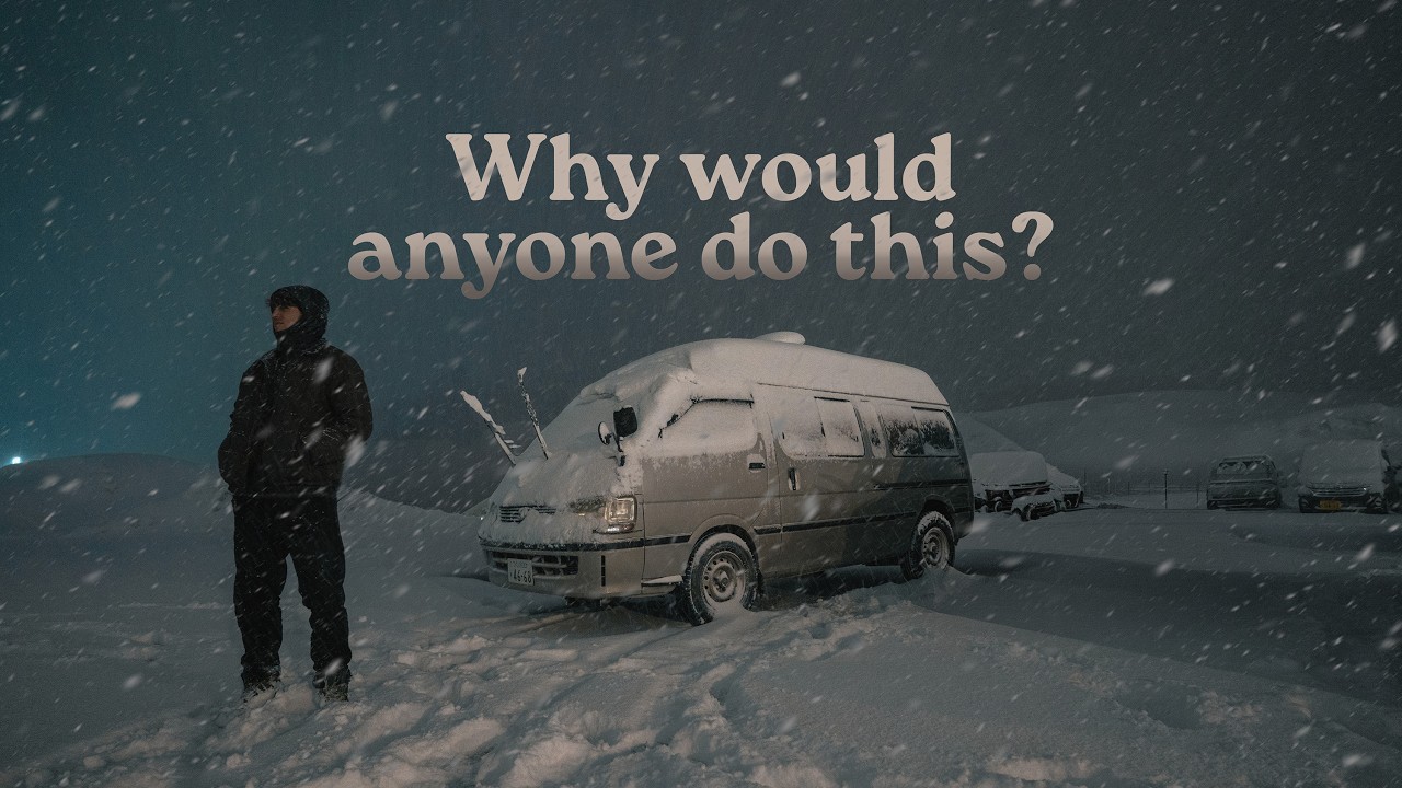 The Realities of Winter Van Life in Japan — Vlog