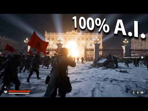 Historical Events as Video Games (A.I. Video)