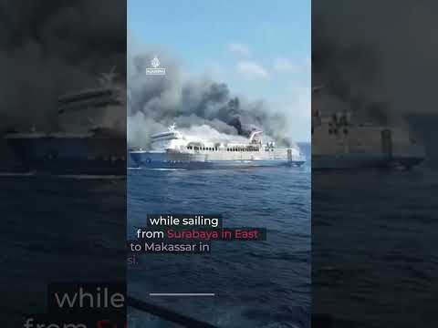 Survivors reach port after deadly Indonesia ferry fire