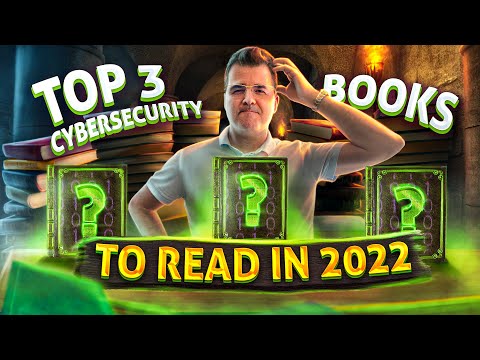 Best cybersecurity books 2022 // Top 3 books on Cybersecurity in 2022