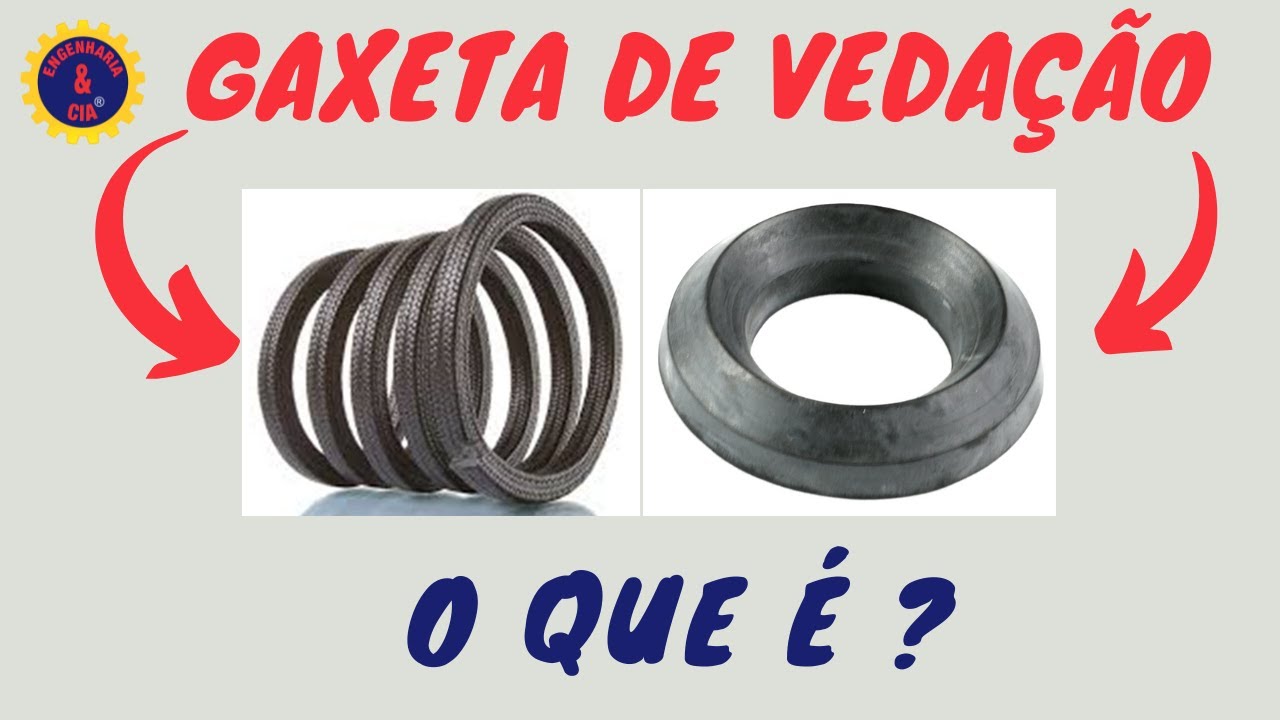 Gaxetas Vedação | Tipos de Gaxetas | Gaxetas de Vedação Hidráulica | Vedação Industrial