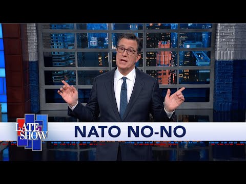 ドナルド・トランプ氏、記者会見で「NATOME」を売り込む (Donald Trump, Master Of Naming Things, Pitches "NATOME" At Presser)