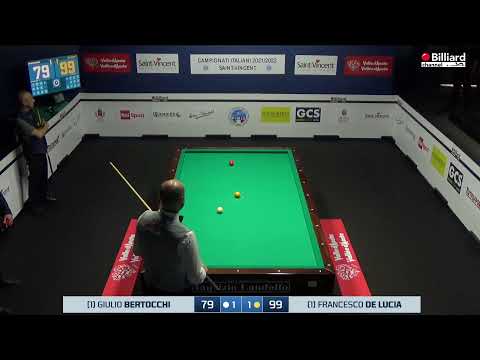 Bertocchi Giulio VS De Lucia Francesco  -  Campionati Italiani Saint-Vincent 2021/2022