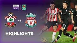 Southampton v Liverpool | Carabao Cup 24/25 | Match Highlights