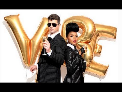 Robin Thicke and Janelle Monae: Behind the Scenes of the VIBE 20th Anniversary Cover Shoot
