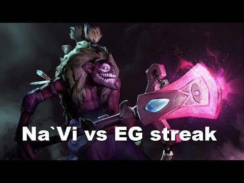 Na`Vi vs EG super streak DAC Dota 2