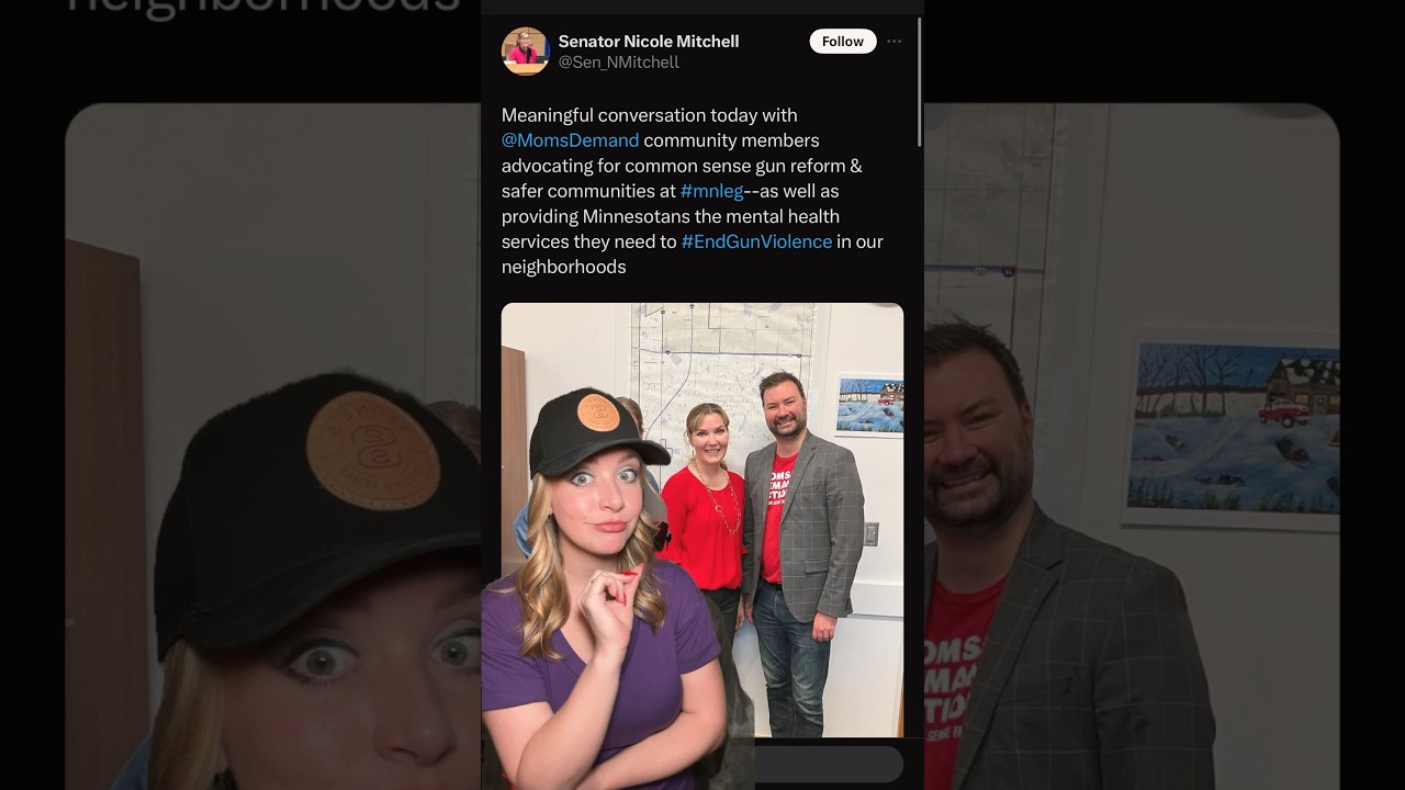 Moms Demand Supporting Senator ARRESTED!?! #2ndamendment #shortsvideo #shortsfeed #shorts