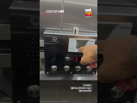 Homem mostra como é chegar em prédio com elevador de carros que leva direto para o apartamento