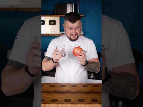 Magic trick with pomegranate