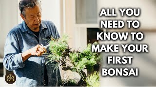 Beginner Bonsai Series - Chapter 7: How to Make Your Very First Bonsai Tree