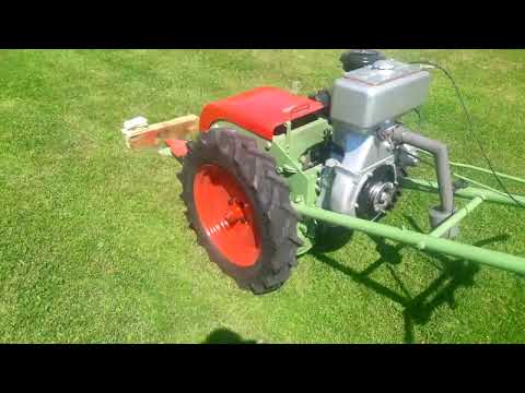 Bure König Motormäher nach Restauration