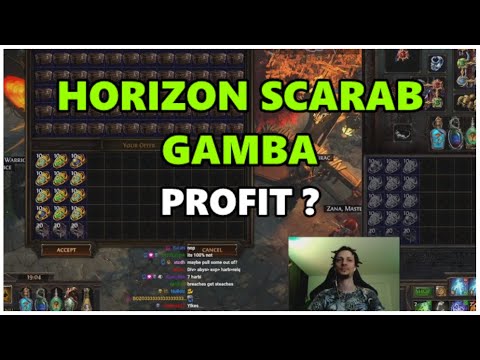 [PoE] Horizon Scarab recipe gamba - Stream Highlights #583