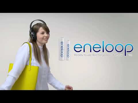 Įkraunami Elementai Panasonic Eneloop AA BK-3MCCE/4BE 4vnt 2000mAh video