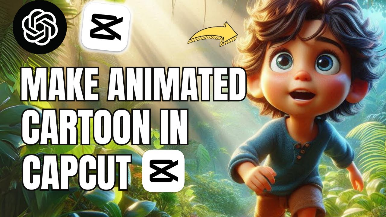 Make Animated Cartoons In Capcut For Free | Full Course