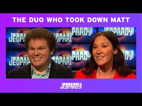 Meet the Duo Who Beat Jeopardy! Champ Matt Amodio: Jonathan Fisher and Jessica Stephens | JEOPARDY!