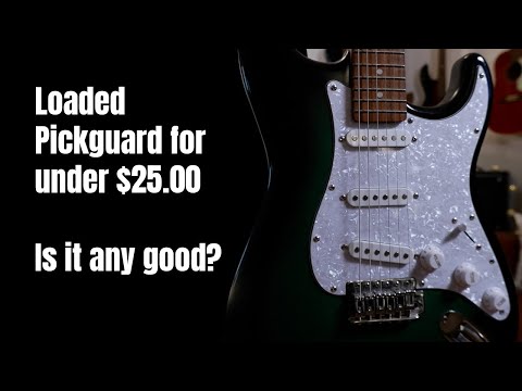 Gear Review Musiclily Loaded Pickguard