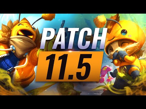BEST Champions TIER List – League of Legends Patch 11.5