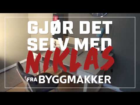 Se trinn for trinn video: Slik lager du skrivebord / arbeidsbord