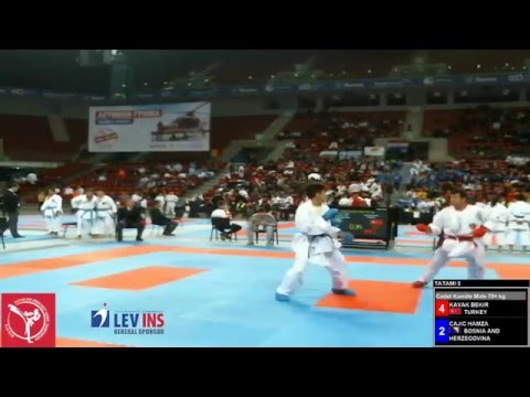 Kavak Bekir vs Cajic Hamza _ Balkan Karate Championships 2014