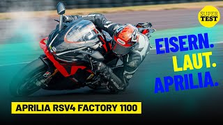 Aprilia RSV4 Factory 1100 – das härteste Superbike im PS Supertest. Ungezähmt in Oschersleben!