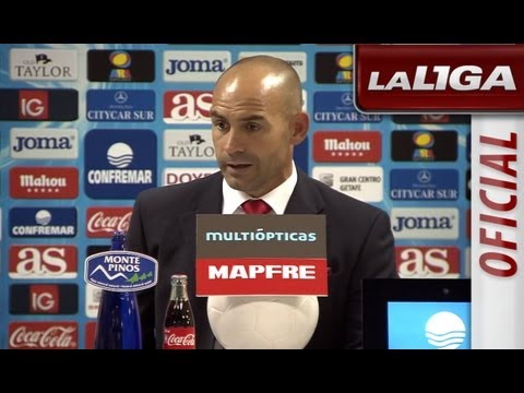 Rueda de Prensa de Jémez tras el Getafe CF (1-2) Rayo Vallecano - HD