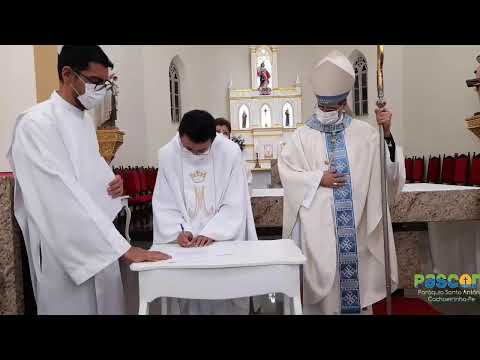 Posse Canônica Pe. Elias - paróquia N. Sra. da Conceição  Riacho das Almas