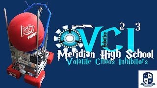 preview picture of video 'Meridian High School Robotics Ball Toss'