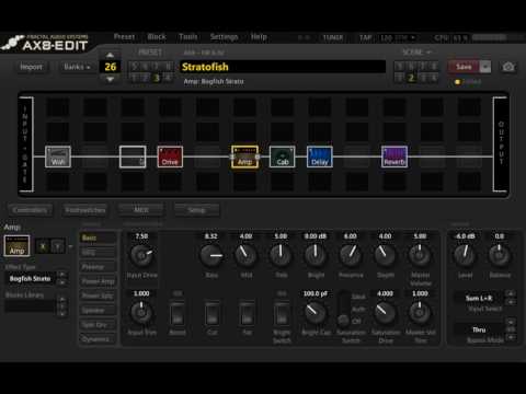 FAS AX8-  Bogner Fish Presets