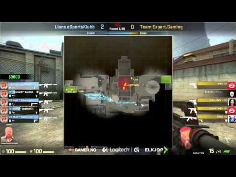 Expert-Gaming vs LionsEK Splætta - Logitech Counter-Strike: GO Series - 1 divisjon, høsten 2014 Ca