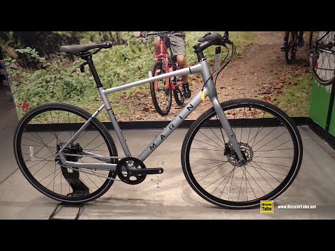 2022 Marin Presidio 2 Hybrid Bike - Walkaround Tour at Boutique Quilicot Laval