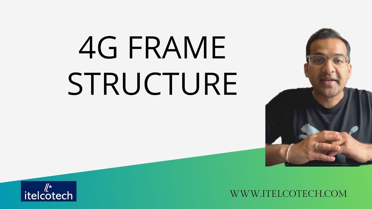 4G LTE Frame Structure - Part of 4G Course (Link in description)