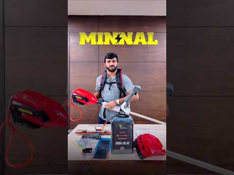 Shoulder Brush Cutter machine Battery Operated