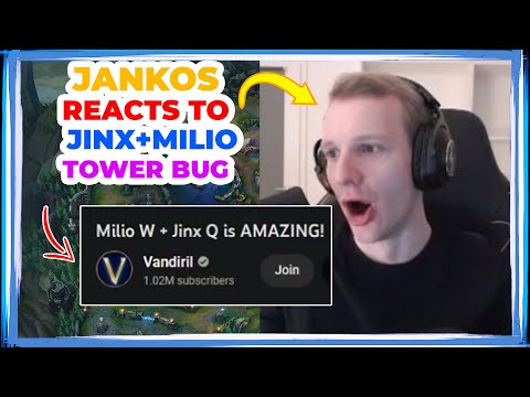 Jankos Reacts to JINX BUFFED by MILIO [BUG?!]