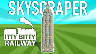 How To Build A Brick Skyscraper In Itty Bitty Railway Roblox