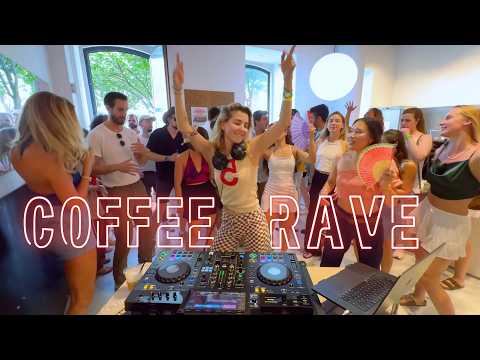 Good Vibes Coffee Rave Vol. 3 ☕ @Cookie Shop Lisbon I Uplifting Dance Mix I DJ Set by Val Baker