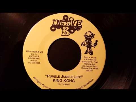 King Kong - Rumble Jumble Life - Massive B 7" w/ Version (Cuss Cuss Riddim)