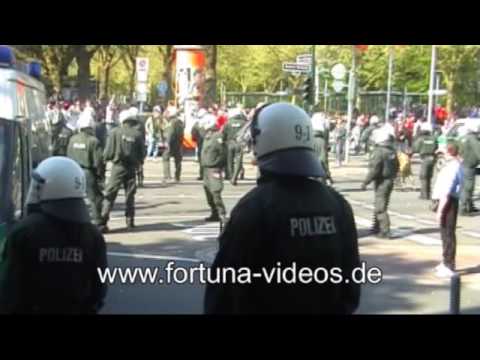 Polizeieinsatz am 19.04.2009 (Fortuna Düsseldorf vs. Union Berlin)