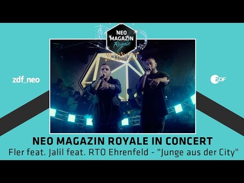 Fler feat. Jalil feat. RTO Ehrenfeld - "Junge aus der City" | NEO MAGAZIN ROYALE in Concert