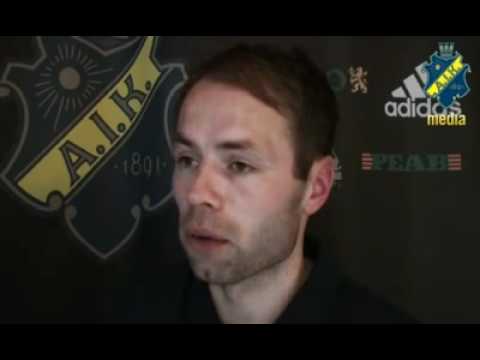 AIK - IFK Mariehamn 5-1 - Andreas Alm Efter Matchen