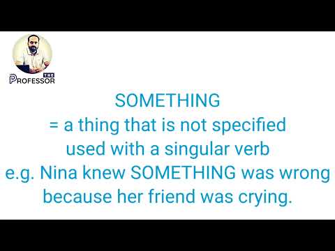 What's the Difference? Everything | Something | Anything | Nothing