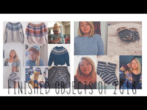 Books and Cables Finished Objects of 2018