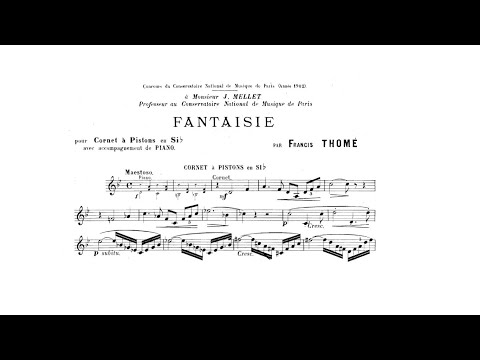 Francis Thomé: Fantasy (Reinhold Friedrich, cornet)