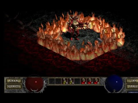 Diablo I Hellfire , Longplay , All Acts , Rogue .Normal Difficult , Starting mode