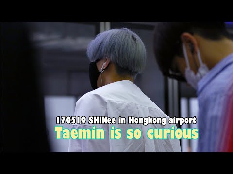 【sTAE alive】170519 Taemin is  so curious~