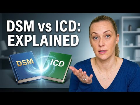 What’s the difference between the DSM and the ICD?  #diagnostics #mentalhealth