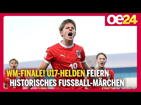 WM-FINALE! U17-Helden feiern historisches Fußball-Märchen in der Wüste
